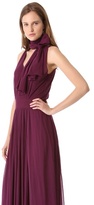 Thumbnail for your product : Jean Paul Gaultier Neck Tie Maxi Dress