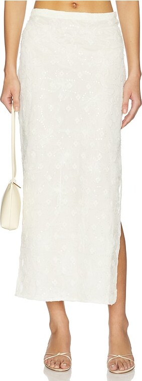 bübish Hazel Sequin Lace Skirt