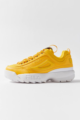 womens yellow fila shoes