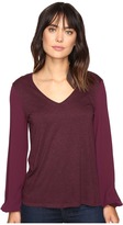 Thumbnail for your product : Lilla P Full Sleeve V-Neck Women's Clothing