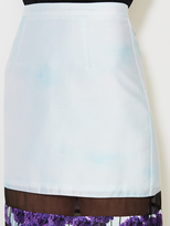Thumbnail for your product : Burton Chiffon Paneled Skirt