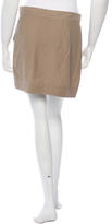 Thumbnail for your product : L'Agence Button-Accented Mini Skirt