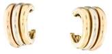 Thumbnail for your product : Cartier Large Trinity Tricolor Gold Hoop Earrings