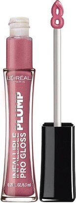 L'Oreal Infallible Plumping Lip Gloss - - 0.21 fl oz