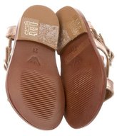 Thumbnail for your product : Armani Junior Girls' Logo-Embellished Gladiator Sandals