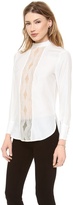 Thumbnail for your product : Lover Silk Keyhole Blouse
