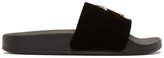 Thumbnail for your product : Giuseppe Zanotti Black Velvet Laburela 10 Sandals