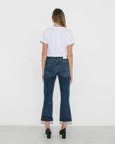 Thumbnail for your product : Proenza Schouler Blue Cropped Flare Jean