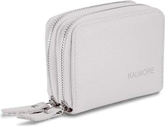 KALMORE Women's Leather RFID Secured Spacious Cute Zipper Card Wallet Small  Purse - ShopStyle