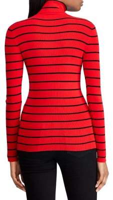 Lauren Ralph Lauren Striped Turtleneck Sweater