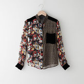 Thumbnail for your product : Steven Alan NO.6 dulcet stand collar blouse