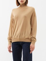 Roll-neck Wool Sweater 