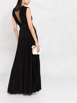 Thumbnail for your product : Elisabetta Franchi Glittered Pleated Dress
