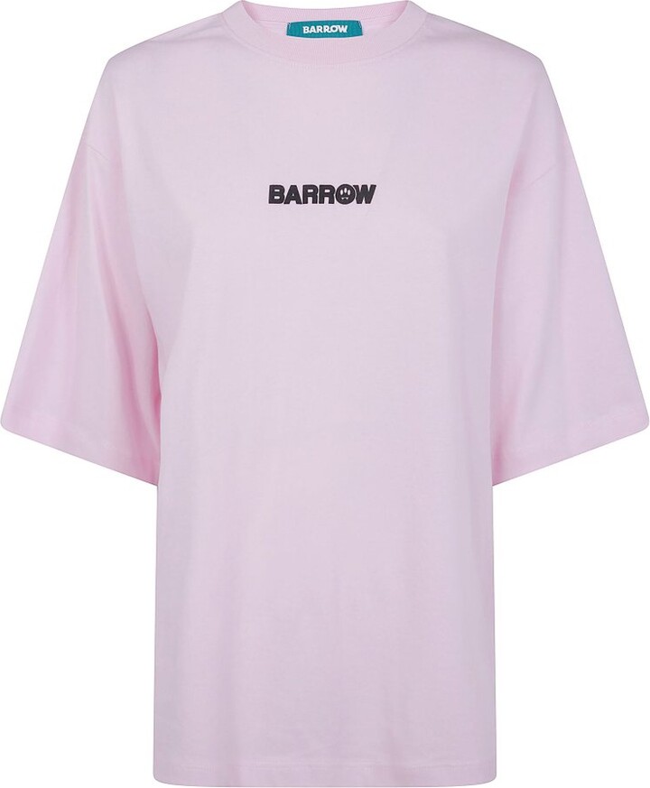 BARROW Bear Printed Crewneck T-Shirt
