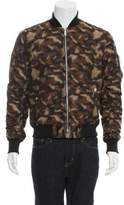 Thumbnail for your product : Public School Camouflage Bomber Jacket w/ Tags