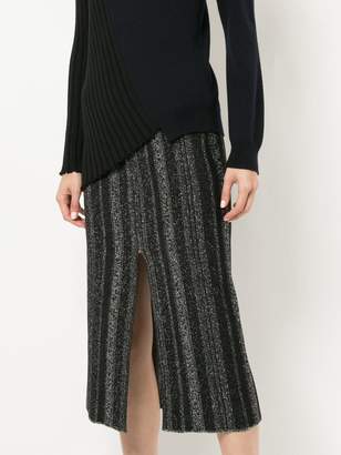 Proenza Schouler embroidered midi skirt