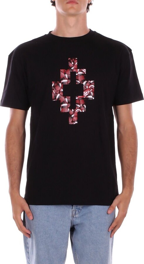 Marcelo Burlon County of Milan Logo-Printed Crewneck T-Shirt