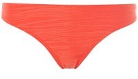 Dorothy Perkins Womens Red Textuted Bikini Bottom- Red
