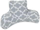 Thumbnail for your product : Majestic Home Goods Indoor Outdoor Gray Trellis Reading Pillow with Arms Backrest Back Support for Sitting 33 in L x 6 in W x 18 in H