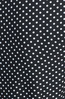 Thumbnail for your product : Adrianna Papell Polka Dot Cutout Fit & Flare Dress (Regular & Petite)