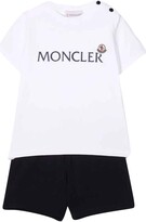 Thumbnail for your product : Moncler Enfant Logo Printed 2-Piece Set