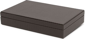 Pinetti Textured-Leather Dominoes Set
