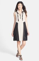 Thumbnail for your product : Kensie Mesh Detail French Terry Dress