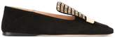 Thumbnail for your product : Sergio Rossi sr1 embellished slippers