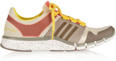 Thumbnail for your product : adidas by Stella McCartney Adipure mesh and rubber sneakers