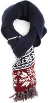 Thumbnail for your product : Hackett Snow Flake Blue Scarf