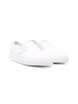 Thumbnail for your product : Common Projects Slip-On Leather Sneakers