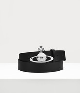 Thumbnail for your product : Vivienne Westwood Orb Buckle Palladio Belt Black