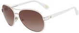 Thumbnail for your product : Diane von Furstenberg Sydney Aviator Sunglasses
