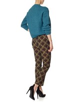 Thumbnail for your product : Antonio Marras Lime Neon Tartan Trousers