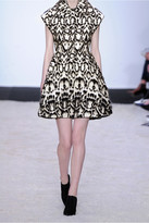 Thumbnail for your product : Giambattista Valli Brushed-jacquard dress