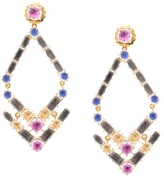 Thumbnail for your product : Larkspur & Hawk Caterina Trapezoid chandelier earrings