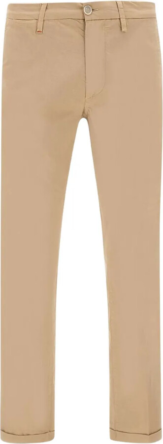 Re-Hash Logo Patch Cuffed Trousers