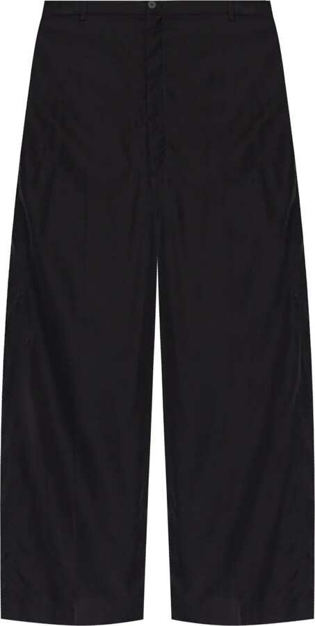 Balenciaga High-Waisted Oversized Trousers