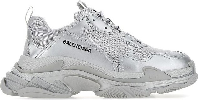 Balenciaga Women's Silver Sneakers & Athletic Shoes with Cash Back |  ShopStyle