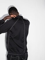 Thumbnail for your product : Sulvam Chain Stitch Zip-Up Jacket
