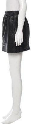 Vanessa Bruno Leather Mini Skirt