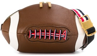 Thom Browne Pebbled Football Belt Bag