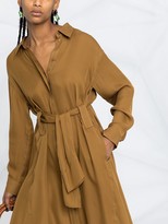 Thumbnail for your product : Dorothee Schumacher Fluid Luxury silk shirt dress