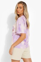 Thumbnail for your product : boohoo Tie Dye Countryside Slogan T-Shirt