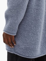 Thumbnail for your product : Acne Studios Keandra V-neck Brushed Sweater - Light Blue