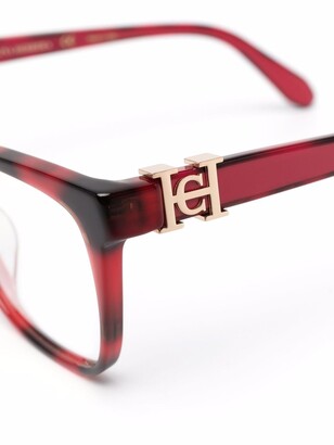 Carolina Herrera Wayfarer-Frame Glasses
