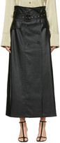 Thumbnail for your product : Nanushka Black Vegan Leather Zane Skirt
