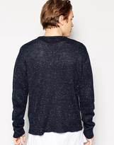 Thumbnail for your product : Cheap Monday Crew Sweater Sail Multi Nep Knit