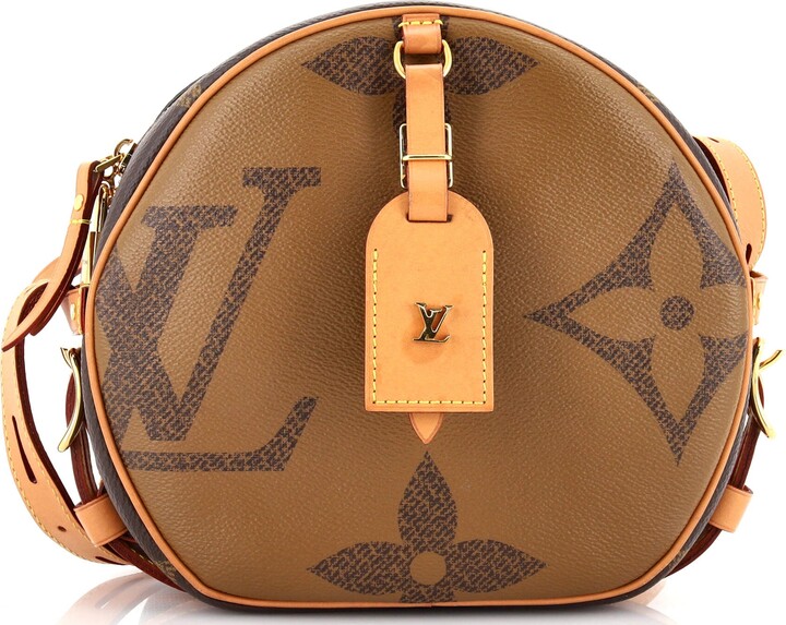 Louis Vuitton Boite Chapeau Souple Bag Reverse Monogram Giant