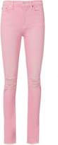 Thumbnail for your product : COTTON CITIZEN DENIM Pink Distressed Skinny Jeans